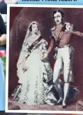  ??  ?? Left: Eugenie (far left) and Beatrice may not have royal roles in the future. Below: Queen Victoria and Andrew’s mentor Prince Albert.