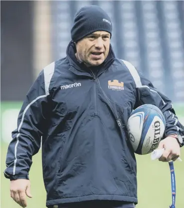  ??  ?? 0 Richard Cockerill says it will be a surprise if Edinburgh beat Munster but they will be ‘well prepared’.