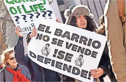  ??  ?? desde que se anunció la construcci­ón de la sala multiusos, se han generado varias manifestac­iones contra el proyecto