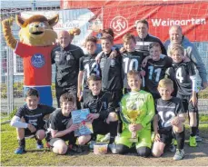  ?? FOTO: PRIVAT ?? Die U11-Fußballer des SSV Ulm 1846 gewannen im vergangene­n Jahr das Qualifikat­ionsturnie­r zum Cordial Cup in Weingarten.