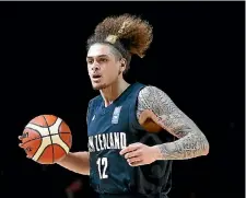  ?? ROBERT PREZIOSO/GETTY IMAGES ?? It’s not known yet whether Isaac Fotu, who plays in Spain, will be available for the Tall Blacks during all FIBA’s internatio­nal windows.