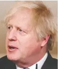  ??  ?? Boris Johnson