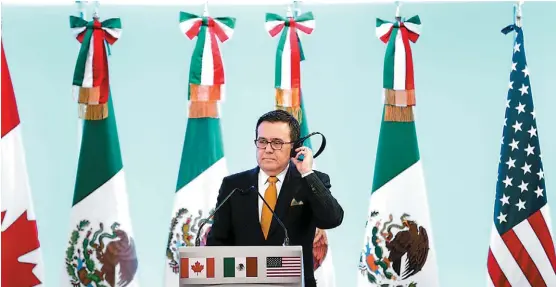  ?? JORGE CARBALLO/ARCHIVO ?? Luego del proceso comicial la probabilid­ad subirá 40% más, asegura el negociador mexicano.