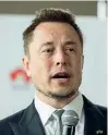  ??  ?? miliardi il patrimonio di Musk stimato da Forbes a febbraio Fondatore Elon Musk, 46 anni, fondatore e chief executive officer di Tesla