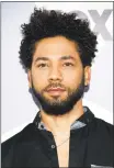  ?? Evan Agostini / Associated Press ?? A Chicago police official says “Empire” actor Jussie Smollett is now considered a suspect “for filing a false police report.”