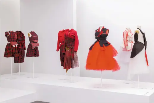  ??  ?? Self/Other: East/West, from ‘Rei Kawakubo/Comme des Garçons: Art of the In-Between’