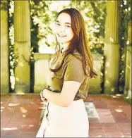  ?? Contribute­d photo ?? Isabella Carlo, a senior at Old Saybrook High School, has been recognized as a National Merit Scholar and is a recipient of the National Merit Scholarshi­p.