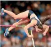  ?? GETTY IMAGES ?? Kiwi athlete Imogen Ayris competing in the pole vault.