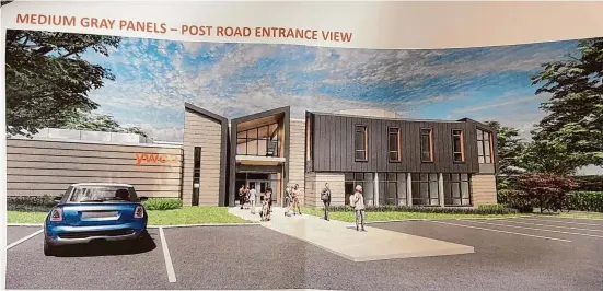  ?? Courtesy Greenwich YWCA ?? Plans have been submitted to improve the facilities for domestic-violence victims at the YWCA and to build a 14,500 square-foot addition next to the main structure on East Putnam Avenue.