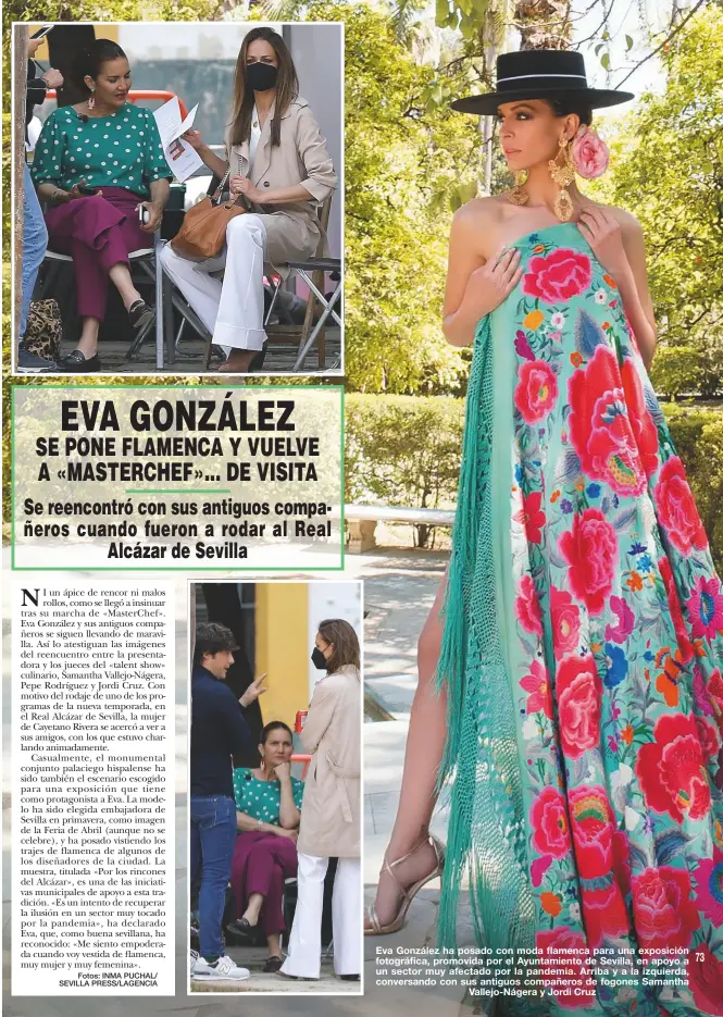 oficina postal Síntomas Monasterio EVA GONZÁLEZ se pone flamenca y vuelve a «MasterChef»... de visita -  PressReader