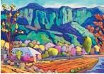  ??  ?? “Valley Life,” by Barbara Clark.