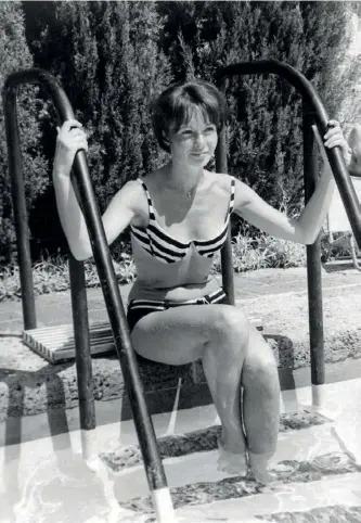  ?? Françoise Arnoul, dans les années 1960. ??