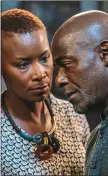  ??  ?? Bonnie Mbuli and Paterson Joseph star in the drama adaptation