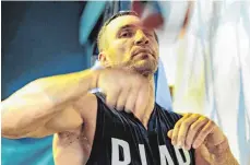  ?? FOTO: DPA ?? Für Wladimir Klitschko geht es am Samstag um seine Karriere.