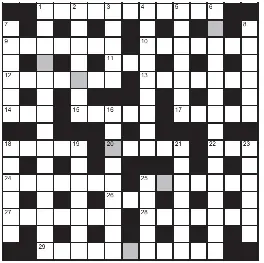 CRYPTIC CROSSWORD PressReader CRYPTIC CROSSWORD PressReader