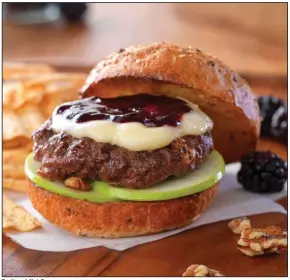  ?? (Courtesy of Cattlemen’s Beef Board) ?? Fruit and Nut Burgers