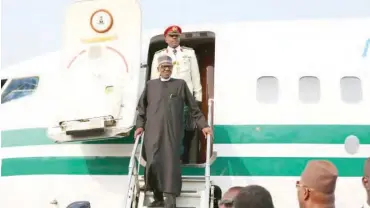  ?? PHOTO: ?? Buhari 4th UK’s medical trip: Nigeria’s president to London for doctor’s visit ahead of election campaign Quartz Africa