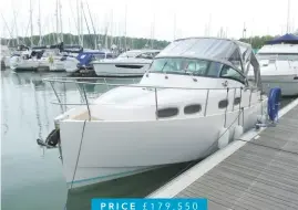  ??  ?? Price £179,550 BOAT English Harbour 29 Offshore DATE 2017 Lying Maidenhead CONTACT www.tbsboats.com