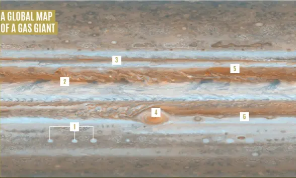  ?? ?? A GLOBAL MAP OF A GAS GIANT