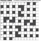  ?? © Gemini Crosswords 2018 All rights reserved ?? PUZZLE 15843