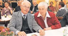  ?? FOTO: DIANA ROOS ?? Franz Brömmling und seine Frau Alwine.