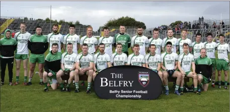  ??  ?? The Eastern team who defeated St Mary’s to book their place in the Belfry Senior Championsh­ip. Pics: Tom Callanan.