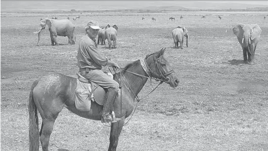  ?? OFFBEAT SAFARI ?? Rancher Tristan Voorspuy was killed by pastoral herders in central Kenya who have been invading large farms, some of which double as wildlife conservati­on areas.