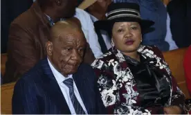  ?? Photograph: AP ?? ▲ Police say Thomas Thabane, and his current wife, Maesaiah, both pictured, wanted his first wife dead so Maesaiah ‘could assume the position of first lady’.