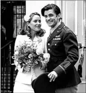  ?? MPAA rating: Running time: TONY RIVETTI JR./WTA GROUP ?? Merritt Patterson plays the wife of war vet Louis Zamperini (Samuel Hunt) in “Unbroken: Path to Redemption.”PG-13 (for thematic content and related disturbing images) 1:38