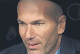  ?? FOTO: GETTY ?? Zinedine Zidane no se mostró preocupado a pesar de no lograr derrotar al Numancia