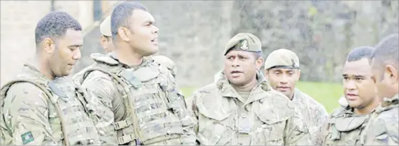  ?? Picture: FILE/ Sgt Jamie Peters ?? Fijian soldiers in the 2nd Battalion Yorkshire Regiment of the British Army.