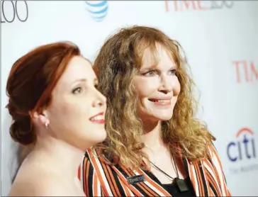  ?? IMAGES NORTH AMERICA/AFP BEN GABBE/GETTY ?? Dylan Farrow (left) and Mia Farrow attend 2016 Time 100 Gala, Time’s Most Influentia­l People In The World red carpet at Jazz At Lincoln Center at the Times Warner Center on April 26, 2016, in New York City.