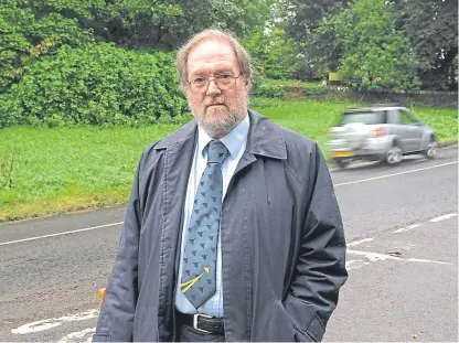  ?? Picture: Kim Cessford. ?? The complaint first came to light last year after an alleged incident involving Angus councillor­s Richard Moore, above, and Julie Bell.