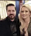  ??  ?? Pasquale Rotella and Holly Madison at The Dorsey at The Venetian on Thursday, Jan. 26, 2017, in Las Vegas. | TVT