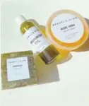  ?? ?? Some of Ngcobo’s products which contain Moringa.