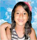  ?? FOTO: EL HERALDO ?? La niña fue identifica­da como Alisson Nahomy Argueta.