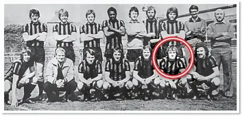  ?? ?? HUMBLE BEGINNINGS: the 1979-80 Southwick FC team that uber-coach Rangnick played for
