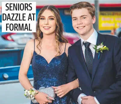  ??  ?? St Mary's senior formal 2021 was a hit with students. Picture: Dominic Elsome