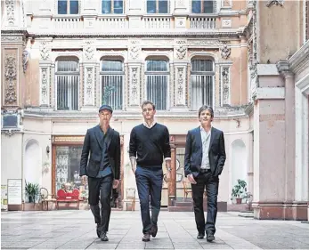  ?? FOTO: PR ?? Beim Spektrum Kultur in Tettnang wird auch das David Orlowsky Trio ein Konzert geben.