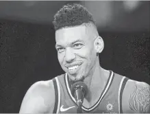  ?? STEVE RUSSELL TORONTO STAR FILE PHOTO ?? Head coach Nick Nurse on Toronto Raptors guard Danny Green, pictured: “He’s got a really good attitude, and that’s a contagious thing.”