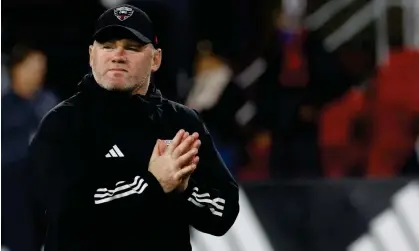  ?? ?? Wayne Rooney’s DC United occupy a wildcard playoff spot in the current MLS standings. Photograph: Geoff Burke/USA Today Sports