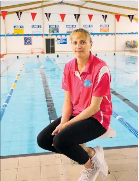  ??  ?? Philamena Beale, the new manager of Dannevirke’s AMP Wai Splash Pool complex.