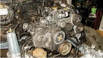  ?? ?? 300Tdi engine: generally speaking a dependable bit of kit. This installati­on had issues