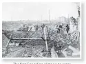  ??  ?? The first Canadian platoon to enter Valencienn­es from the west, advancing towards the Canal. Photo: Library and Archives Canada