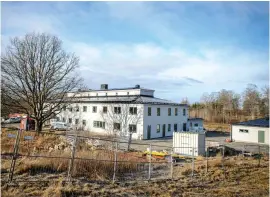  ??  ?? Bygget av Alingsås djursjukhu­s har fortskridi­t snabbare än förväntat. Bild: Katrin Niklasson