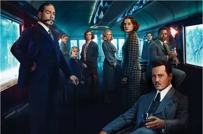  ?? ?? Pictures: GETTY
DERAILED: Red herrings are used in thriller Murder On The Orient Express. Below, Arsenal’s famed history