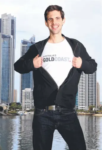  ?? ?? Michael Towers was announced the winner of the Proudest Gold Coaster competitio­n. Now is the time for the Gold Coast to help him as he battles severe health problems.