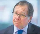  ?? Photo / NZME ?? Murray McCully is leading the charge to build more water storage facilities across drought-prone Northland.