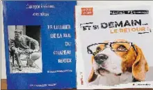  ??  ?? Deux livres de l’été...