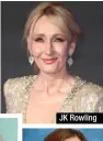  ??  ?? JK Rowling